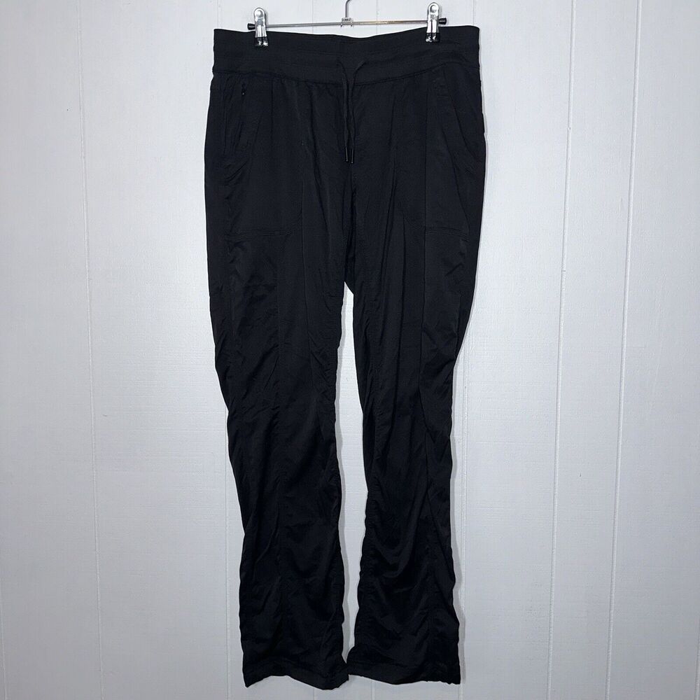 The North Face Women’s Nylon Pull On Pants Outdoor Hiking Black Size Large